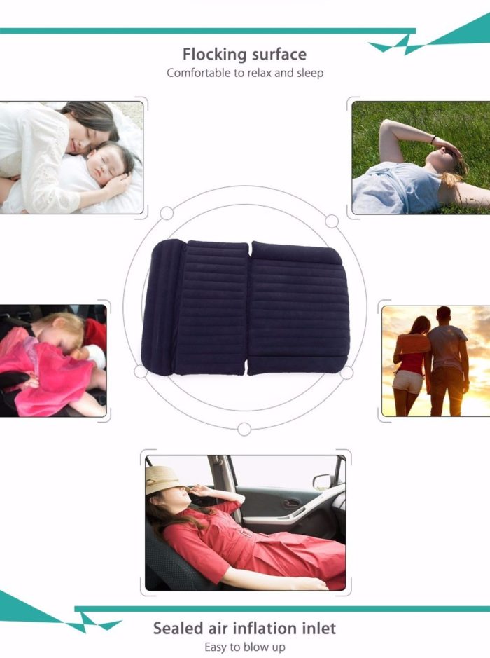 מזרון ענק מתנפח לשינה ברכב + משאבה חשמלית