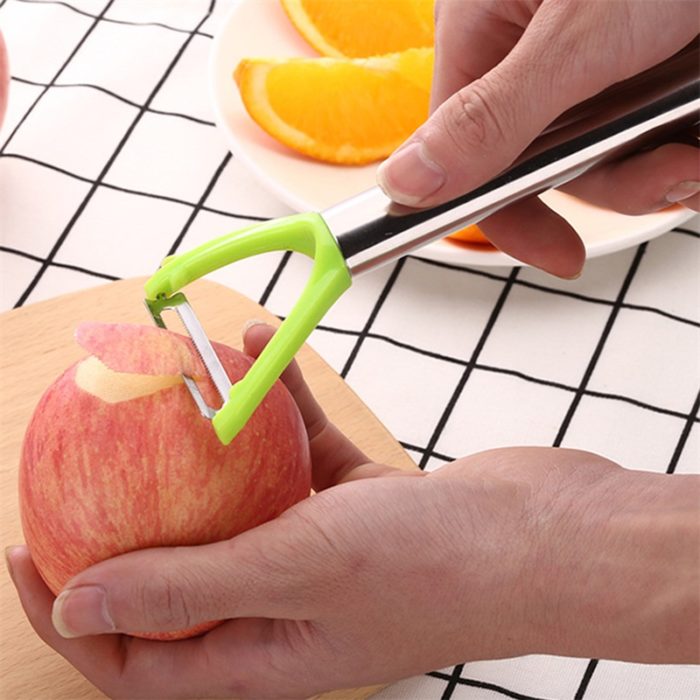 סט 6 כלים לחיתוך וקילוף פירות וירקות