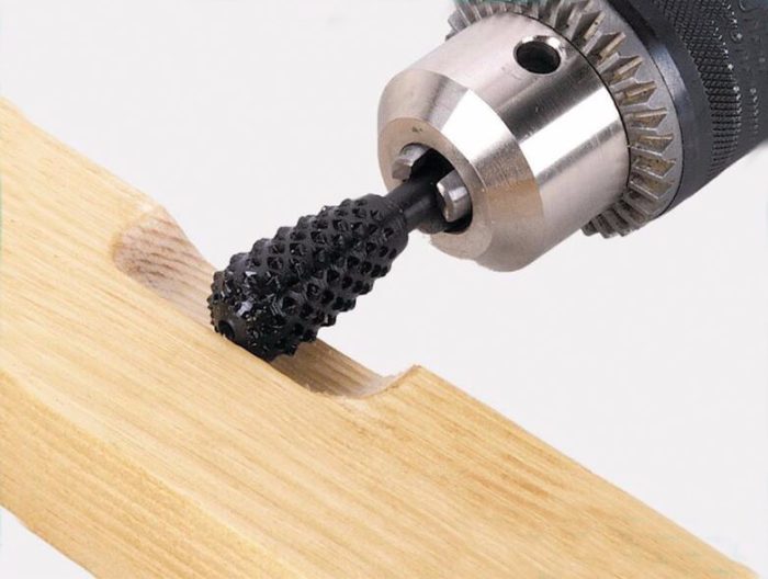 ביטים למקדחה/מברגה לחיתוך,גילוח ועיצוב עץ (5 יחידות)