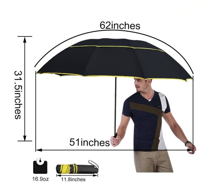 מטרייה איכותית ענקית עמידה ברוח