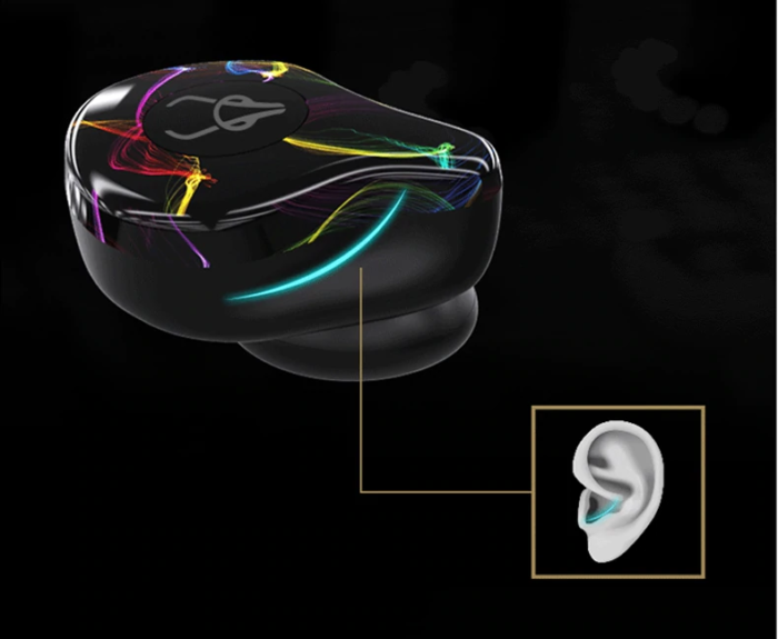 אוזניות אלחוטיות חסינות מים בטכנולוגית Bluetooth V5.0