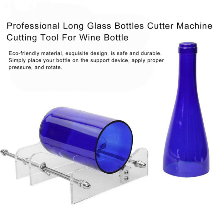 מכשיר לחיתוך בקבוקי זכוכית מעוצבים למגוון שימושים