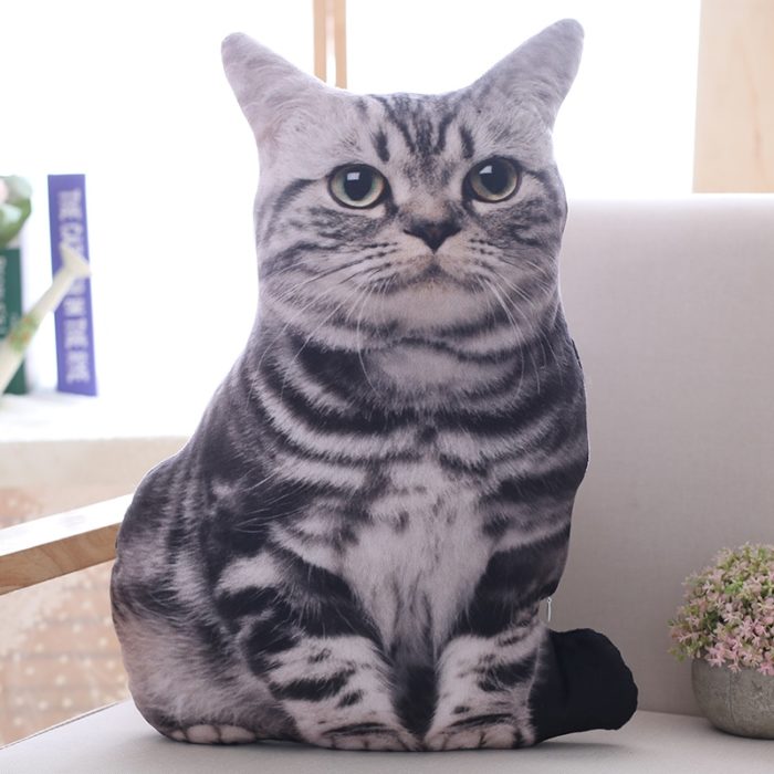 בובת כרית רכה בצורת חתול