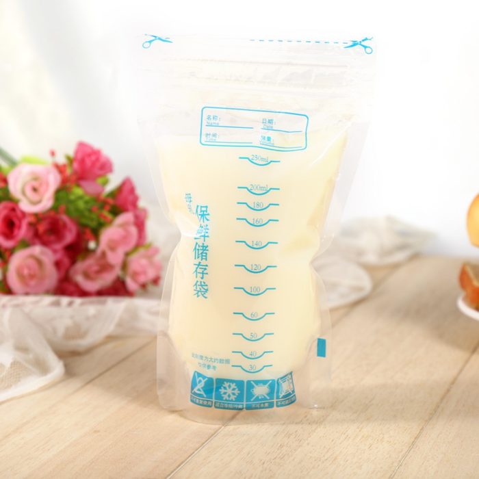 30 שקיות לאחסון חלב אם ושמירה לאורך זמן