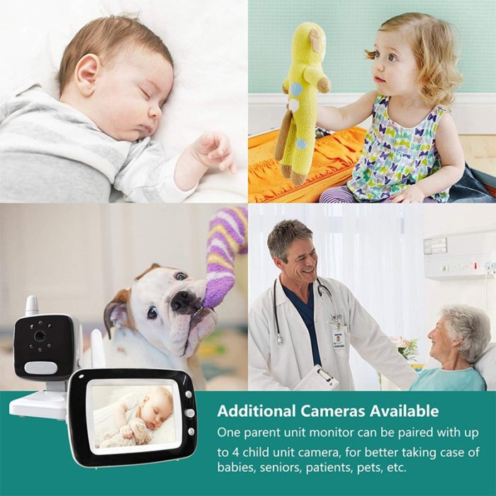 מצלמת מוניטור לתינוק ולבית הפועלת באמצעות האינטרנט