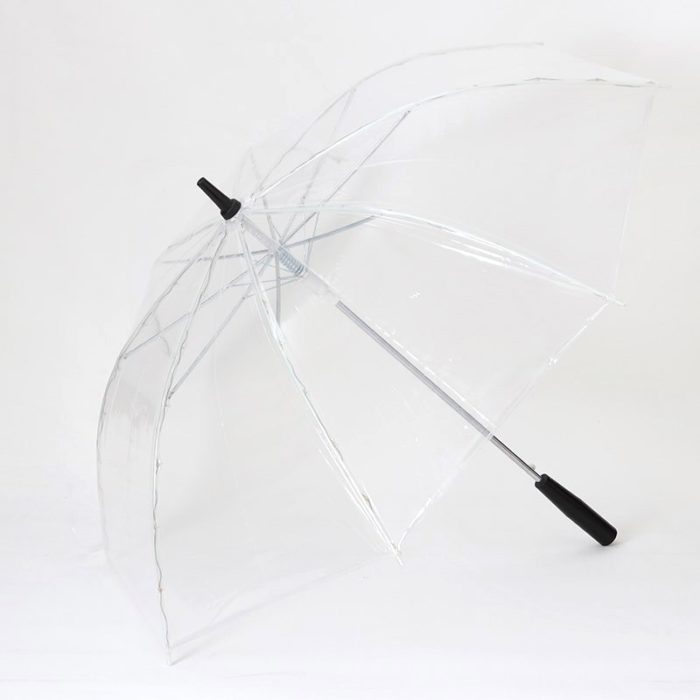 מטריה עם נורות לד ופנס דרכים