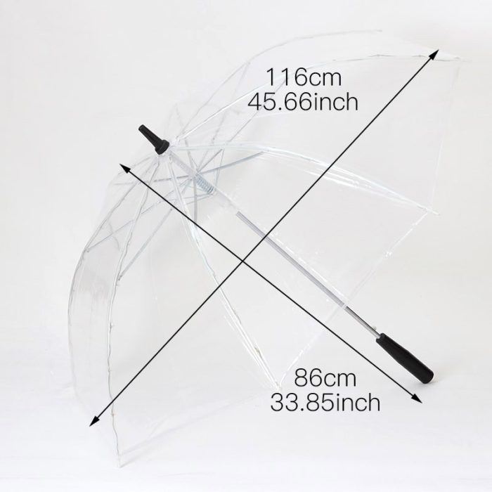 מטריה עם נורות לד ופנס דרכים