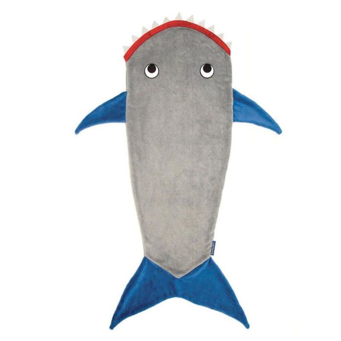 שמיכה מגניבה בצורת כריש לילדים