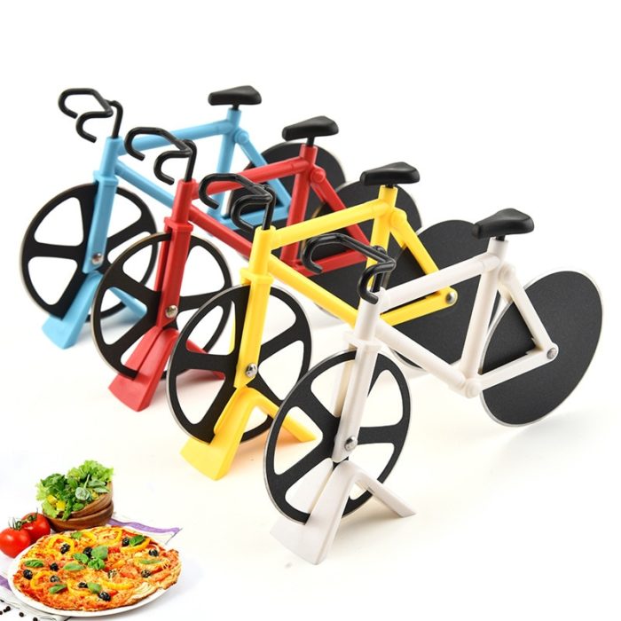 רולר לחיתוך פיצה בצורת אופניים