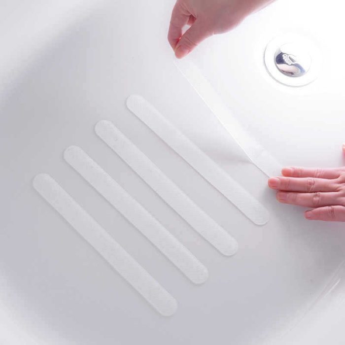 מדבקות מונעות החלקה לחדר אמבטיה (סט של 10 יח')