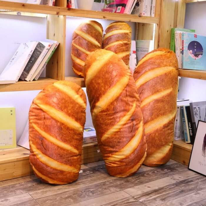 כרית תלת־מימדית בצורת כיכר לחם