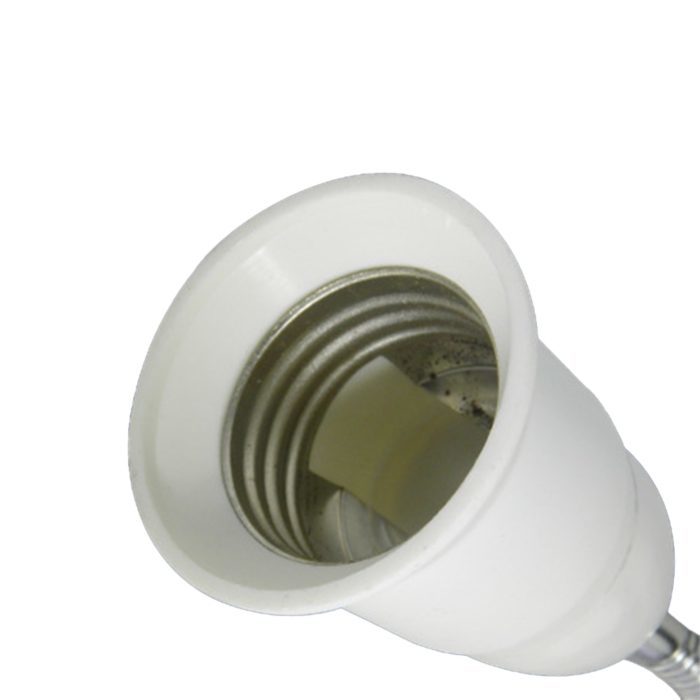 חיבור ישיר של מנורה לשקע חשמלי עם הארכה גמישה