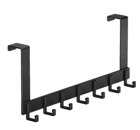 מתלה 6 ווים על הדלת