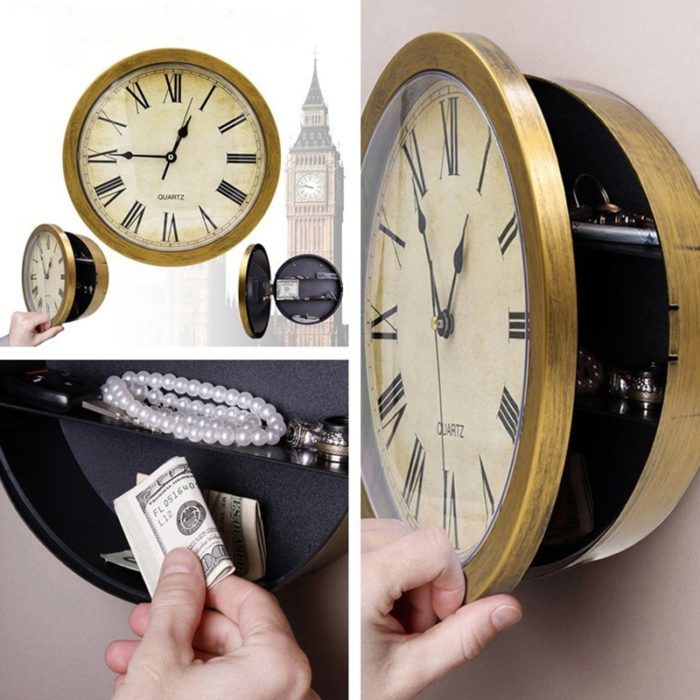 שעון עם כספת סודית מובנית