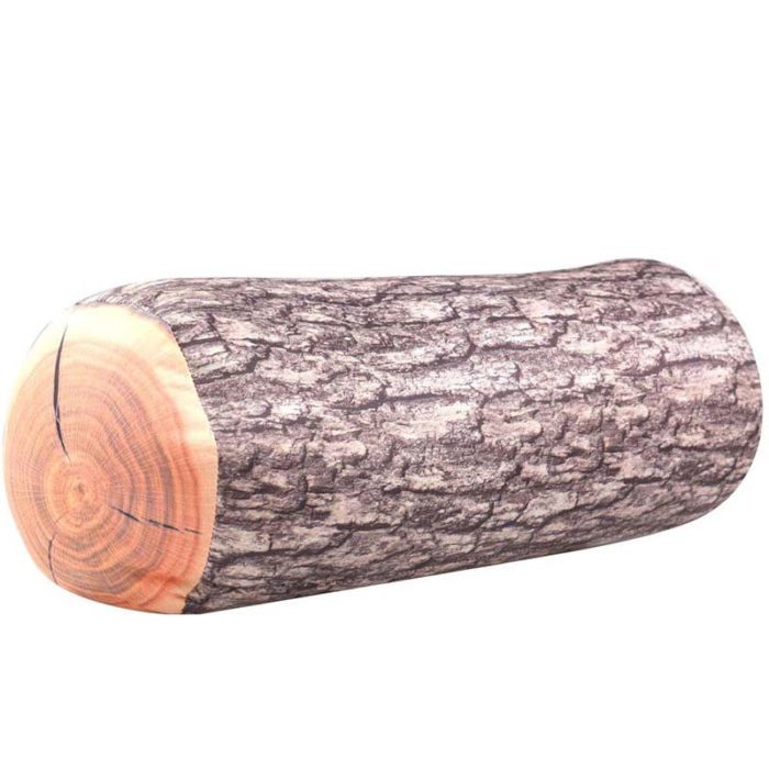 כרית בצורת גזע עץ