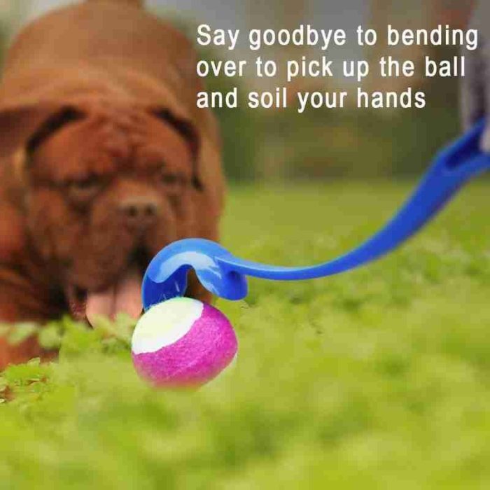 מקל לזריקת כדור לכלב בצורה מקצועית למרחקים כולל כדור
