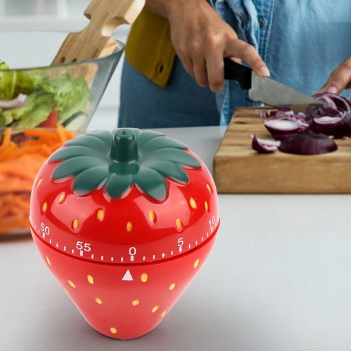 טיימר למטבח עד 60 דקות בצורת תות