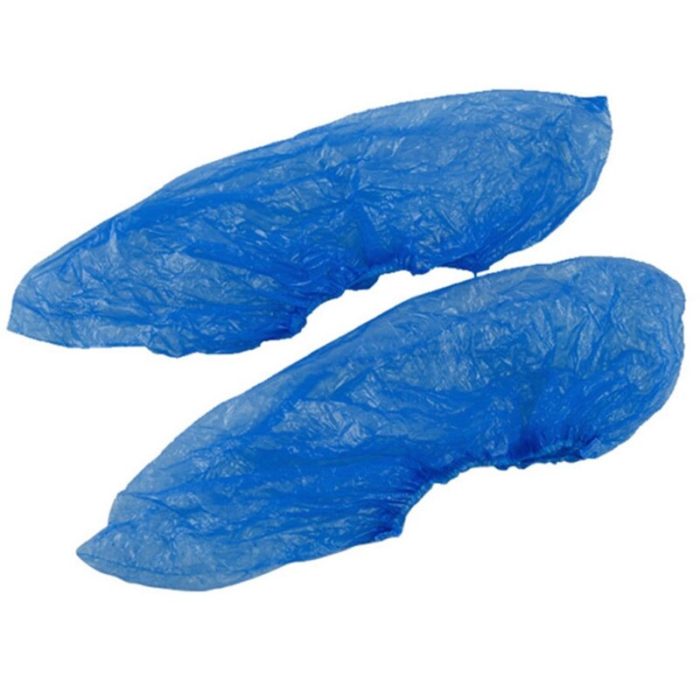 100 שקיות פלסטיק לכיסוי הנעליים למניעת לכלוך
