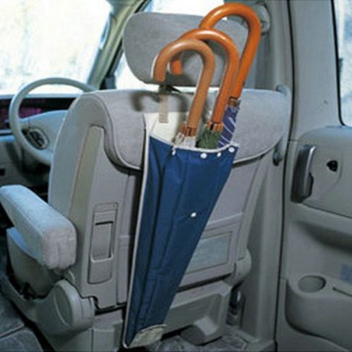 כיס להחזקת מטריות ברכב על גבי המושב