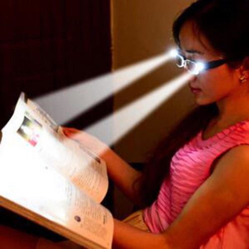 משקפי קריאה עם תאורה מובנית