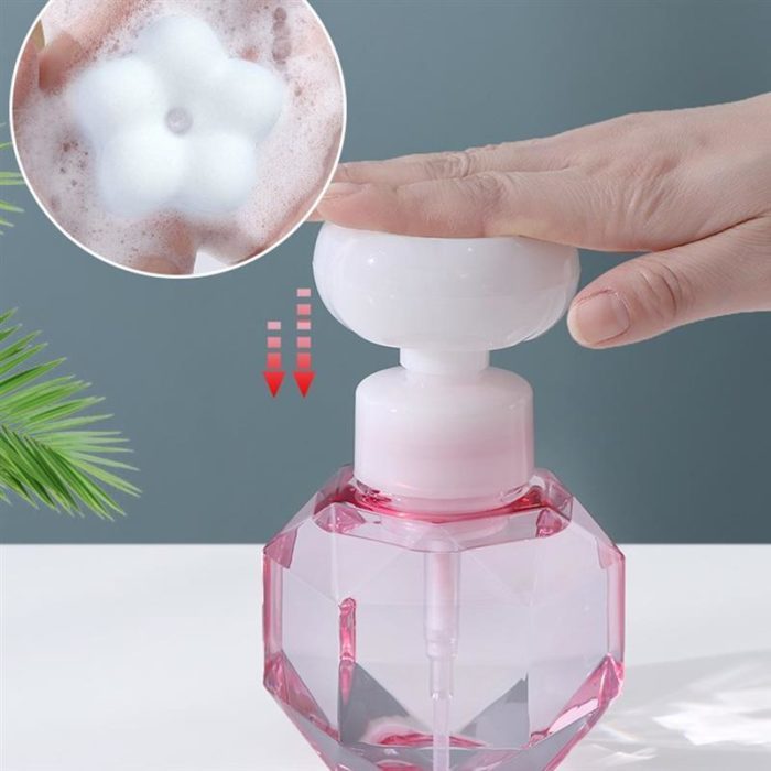 משאבת סבון קצף בצורת פרח