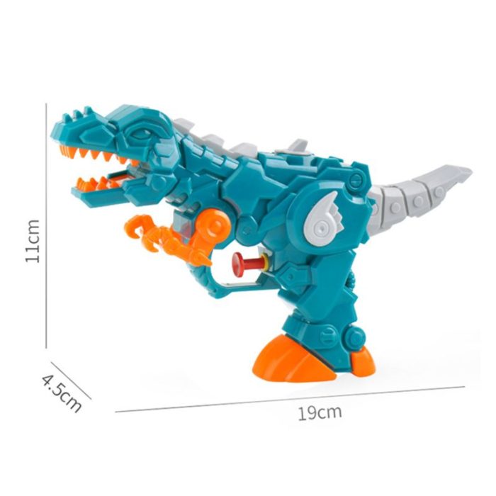 רובה מים בצורת דינוזאור לילדים