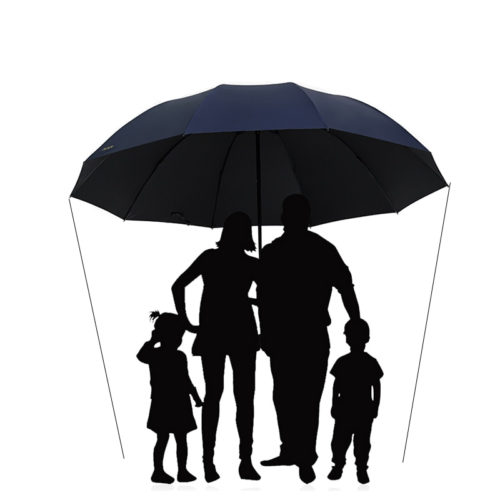 מטריה ענקית משפחתית ועמידה ביותר