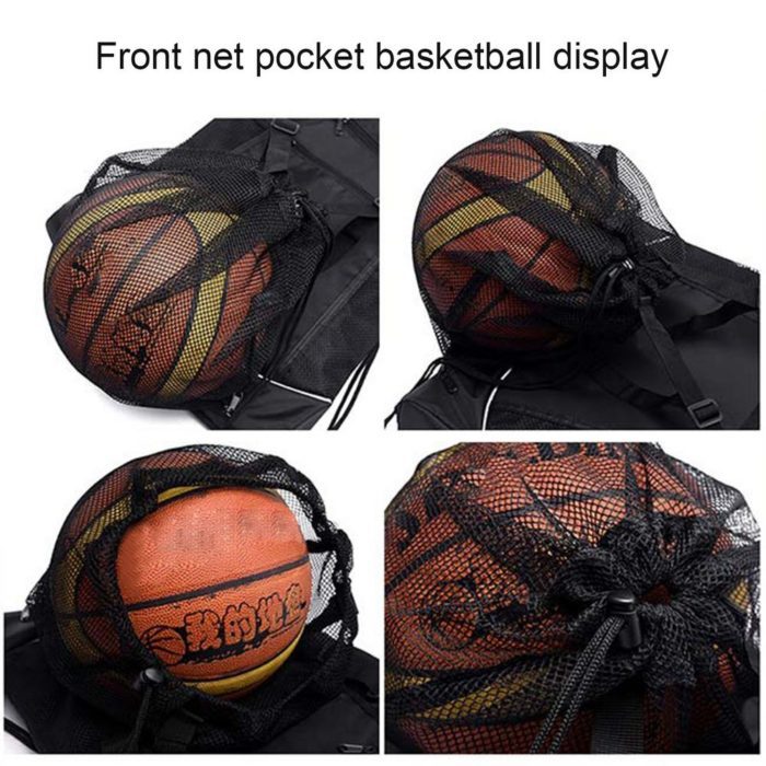 תיק ספורט עם רשת לנשיאת כדור