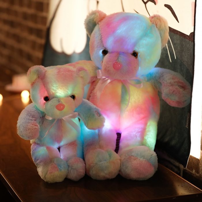 דובי עם תאורת לד צבעונית