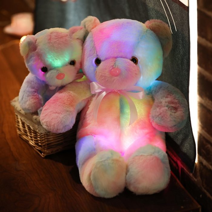 דובי עם תאורת לד צבעונית