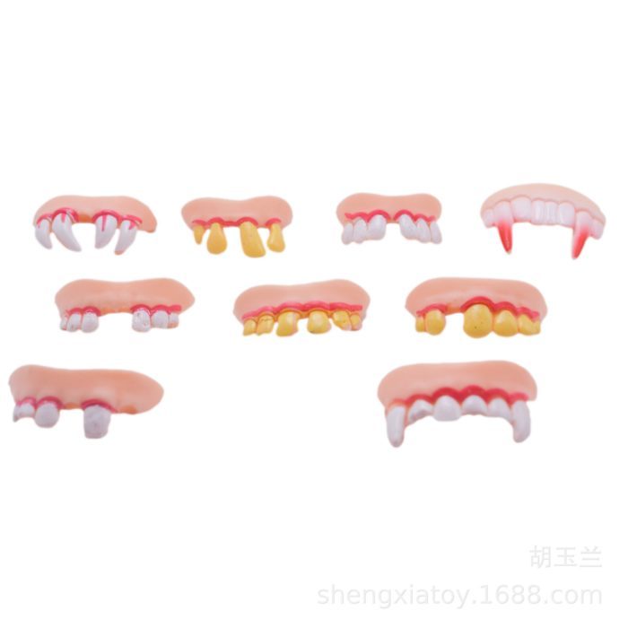 8 שיניים מזויפות מצחיקות