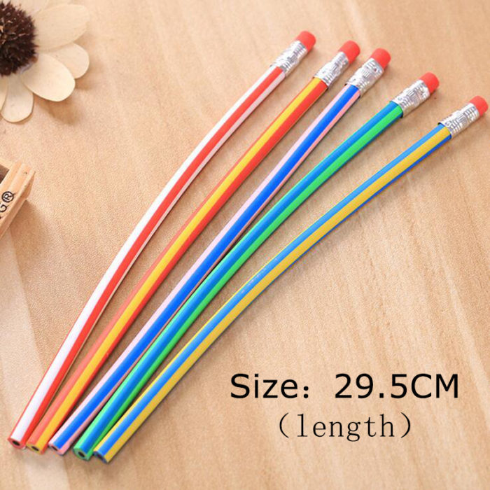 10 עפרונות ארוכים וגמישים