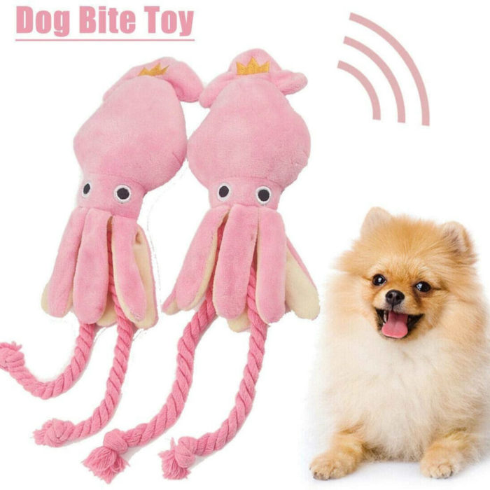 צעצוע משחק לכלב בצורת תמנון