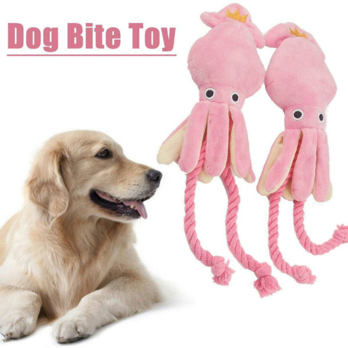 צעצוע משחק לכלב בצורת תמנון