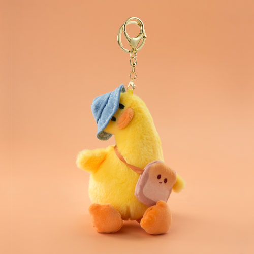 מחזיק מפתחות חמוד בצורת ברווז