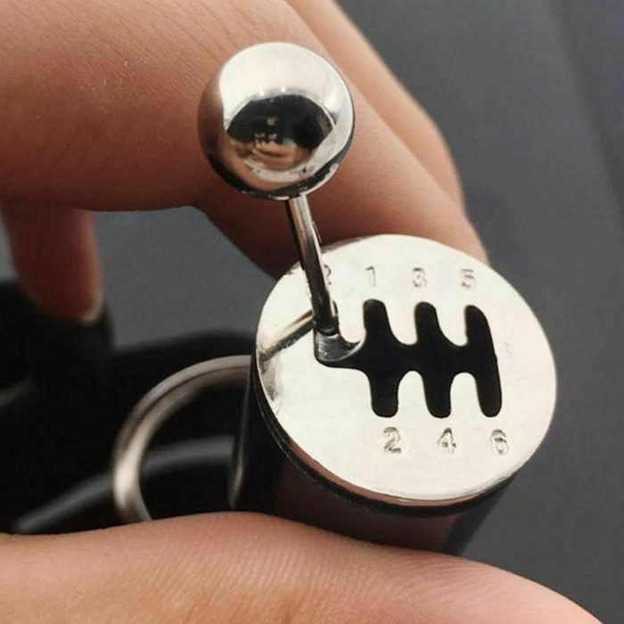 מחזיק מפתחות בעיצוב תיבת הילוכים ידנית למשחק והפגת שעמום