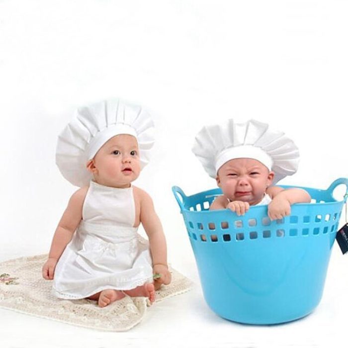 תחפושת בצורת טבח לתינוקות