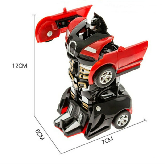 צעצוע רכב משולב רובוט 2 ב-1