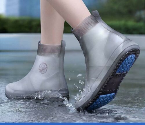 כיסוי הופך כל נעליים למגפיים חסינות גשם ומונעות החלקה