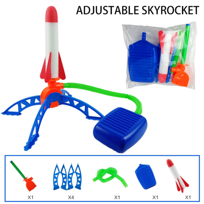 צעצוע לילדים יורה טילים באמצעות אוויר