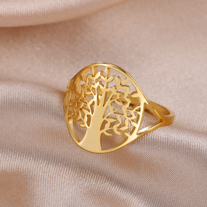 טבעת בעיצוב עץ החיים