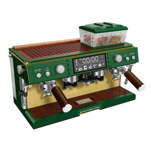 משחק 928 חלקים להרכבת מודל מכונת קפה