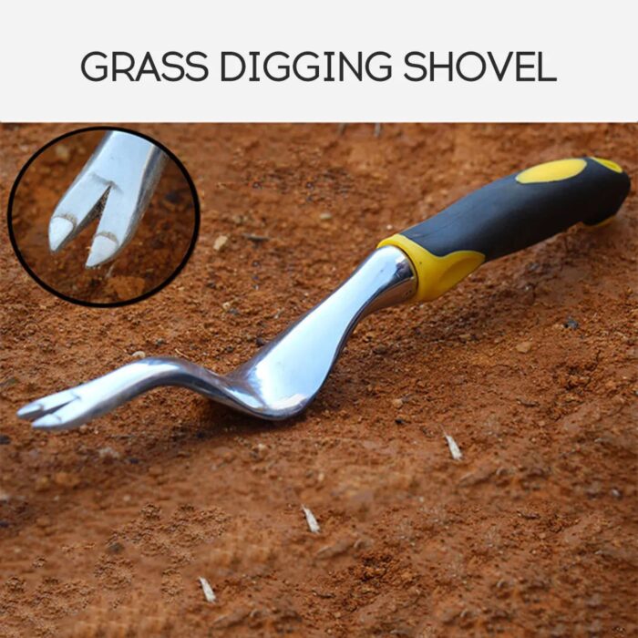 כלי חפירה להסרת עשבים שוטים בקלות וללא מאמץ