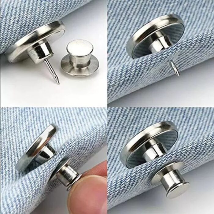כפתורים לתיקון או הקטנה והגדלה של מכנסיים בקלות