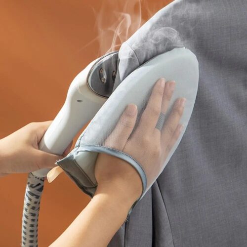 כפפת גיהוץ מונעת חום לגיהוץ ישיר על היד ללא צורך במשטח