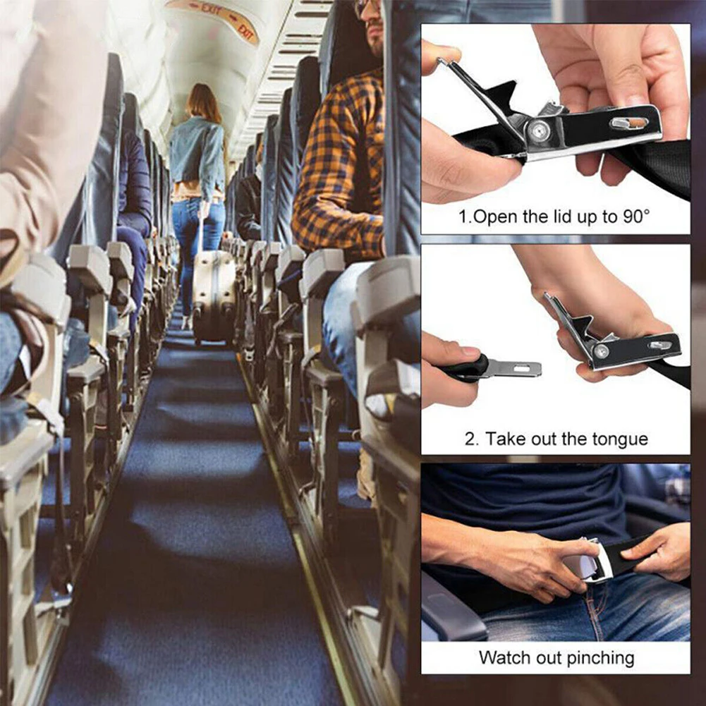 רצועת הארכה אוניברסלית לחגורת מושב במטוס