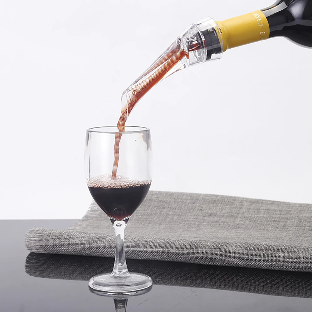 פיה למזיגת יין מאוורר בצורה מקצועית