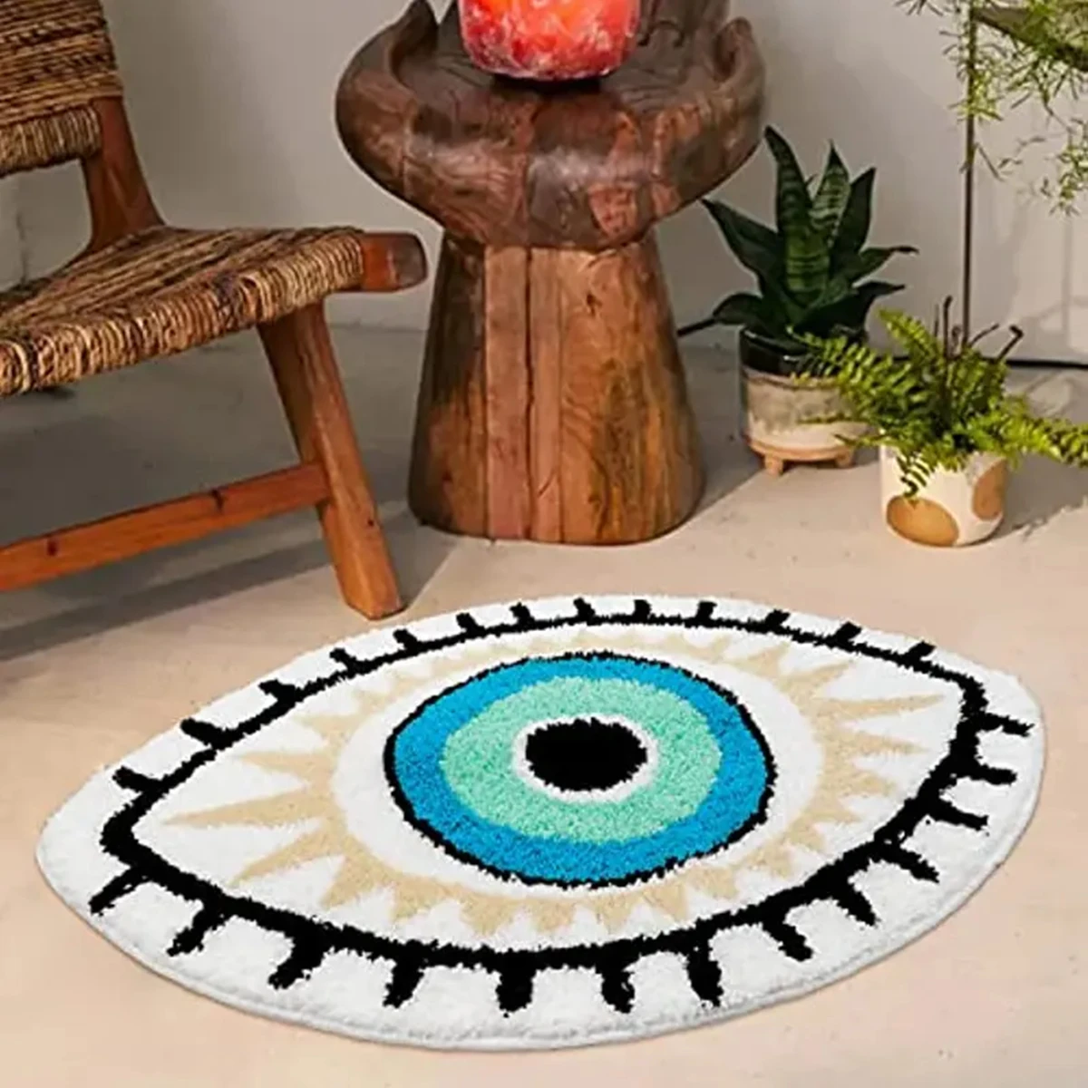 שטיח בעיצוב עין