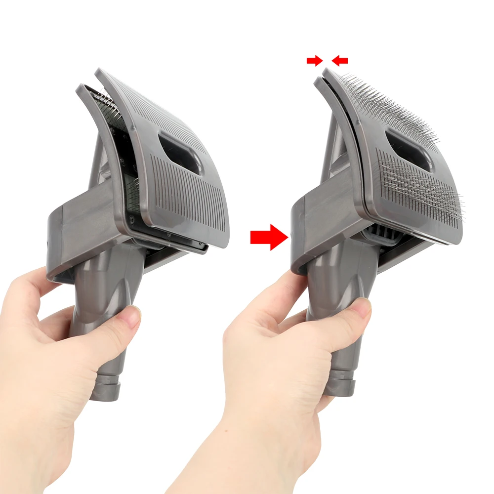 ראש דייסון מקצועי לשאיבת פרווה מכלבים וחתולים וכפתור ניקוי מהיר