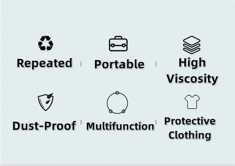 4 מסירי מוך ולוכדי שיערות דביקים לשימוש במכונת כביסה או במייבש לכביסה נקיה ורכה